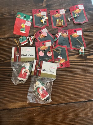 Miniature Collections for Christmas Ornament Matrix Industries NOS Lot