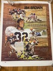 Jim Brown Signed 27 x 33 Ltd Ed 1291/3200 Legends Series Lithograph PSA/DNA