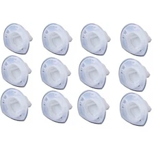 Masterpart Vacuum Filters, 12-Pack,Compatible with Black & Decker VF110 filter.