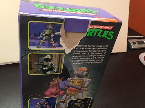NECA TMNT Cartone Animato - Testa di Metallo - Foto 3 di 3