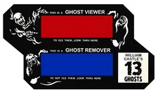 WILLIAM CASTLE "GHOST VIEWER" FOR 13 GHOSTS AND OTHERS!  ILLUSION-O  VIEWER