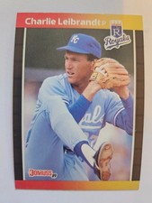 1989 DONRUSS CHARLIE LEIBRANDT #89 NM