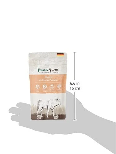 Venandi Animal - Premium Nassfutter für Katzen - Rind als Monoprotein 12er Pa... - Bild 3 von 4