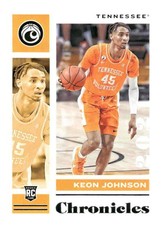 2021 Panini Chronicles Draft Picks #6 Keon Johnson Orange