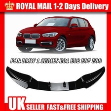 FRONT BUMPER SPLITTER SPOILER LIP FOR BMW 1 SERIES E81 E82 E87 E88 LCI STANDARD
