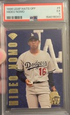 1996 Leaf - Hats Off Hideo Nomo #6 /5000  Low Pop Only 11 Ever Graded