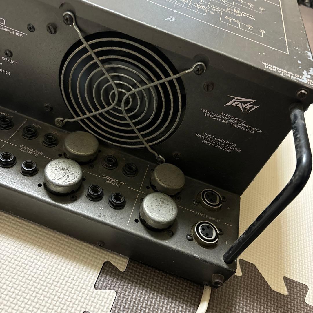 【PEAVEY】CS-1200 ステレオパワーアンプ Peavey CS-1200 Stereo Power Amplifier Used Tested Working | eBay