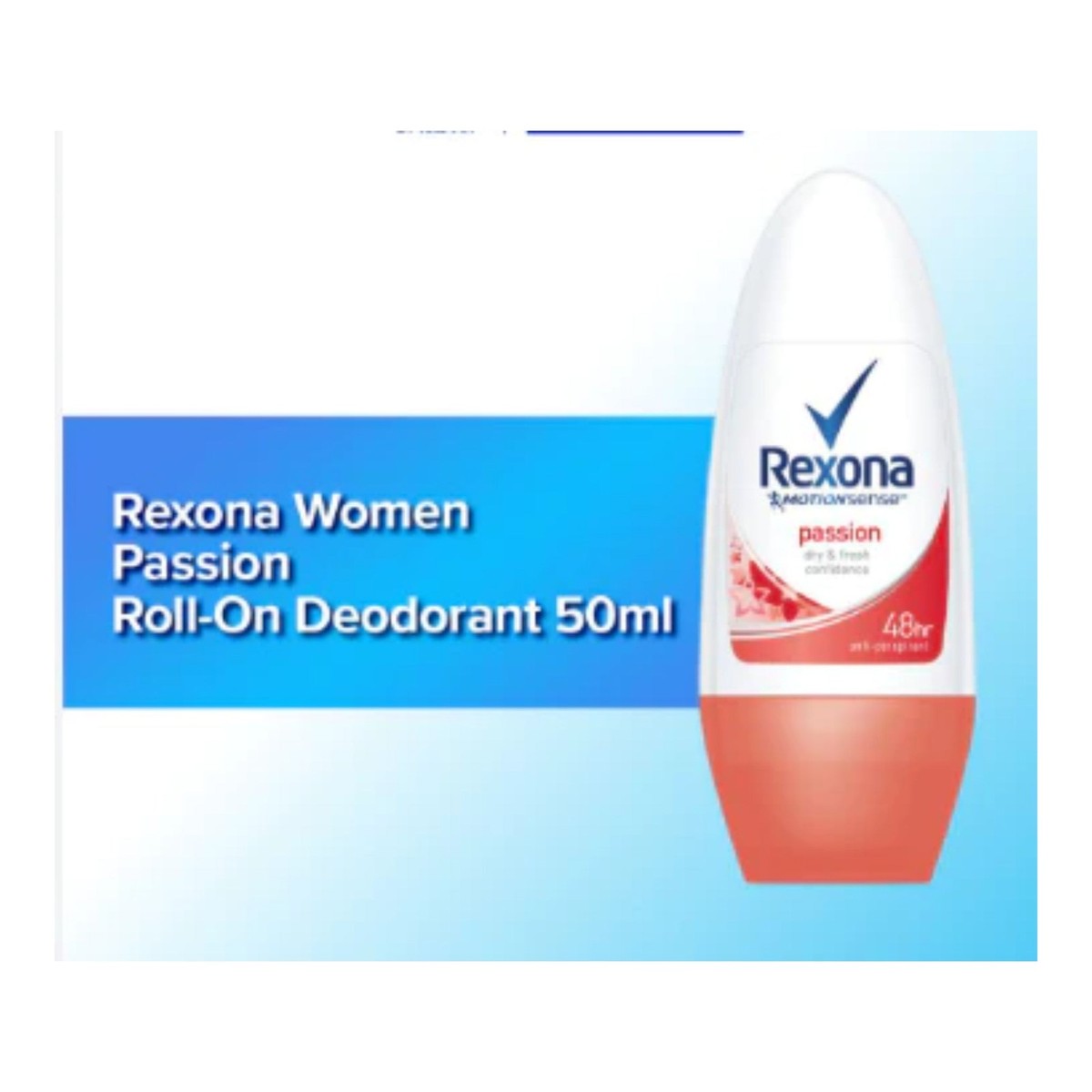 Rexona Motionsense Passion Dry & Fresh Confidence Roll-On, 50ml | eBay