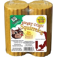 C S CS608 Squirrel Log, 32 oz