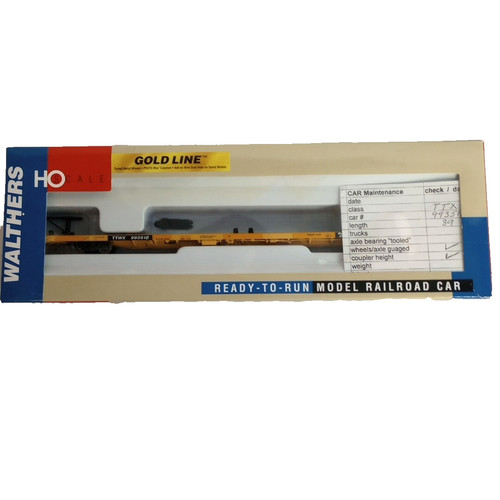 WALTHERS GOLDLINE 932-40803, TTWX AUTO PLANO TODO USO, ENGANCHES ACF, #993511 HO | Zustand: New