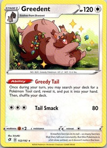 Greedent 152/192 Rebel Clash Rare