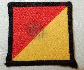 ROYAL ARMOURED CORPS IN BOSNIA TACTICAL RECOGNITION FLASH TRF PATCH BADGE