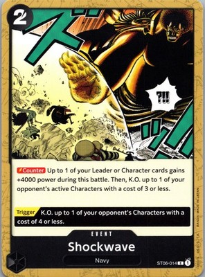 Shockwave C Starter Deck 6: Absolute Justice ST06-014 NM