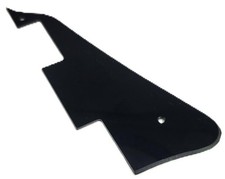 Single Ply Black Pickguard for Les Paul