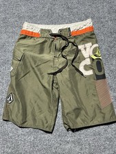 Vintage Volcom Youth Board Surf Shorts Trunks...