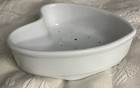 Apilco Classic Whiteware Heart Coeur A La Creme Mold. 7.5” W x 2 3/8” H — photo 5