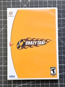 Dreamcast Crazy Taxi Version 4 Your Choice of Custom Case NO Game or Manual
