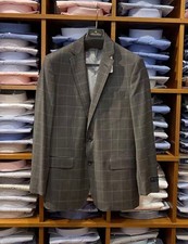 Brooks Brothers Mens Classic fit Sport Coat Blazer 42L gray wool blend