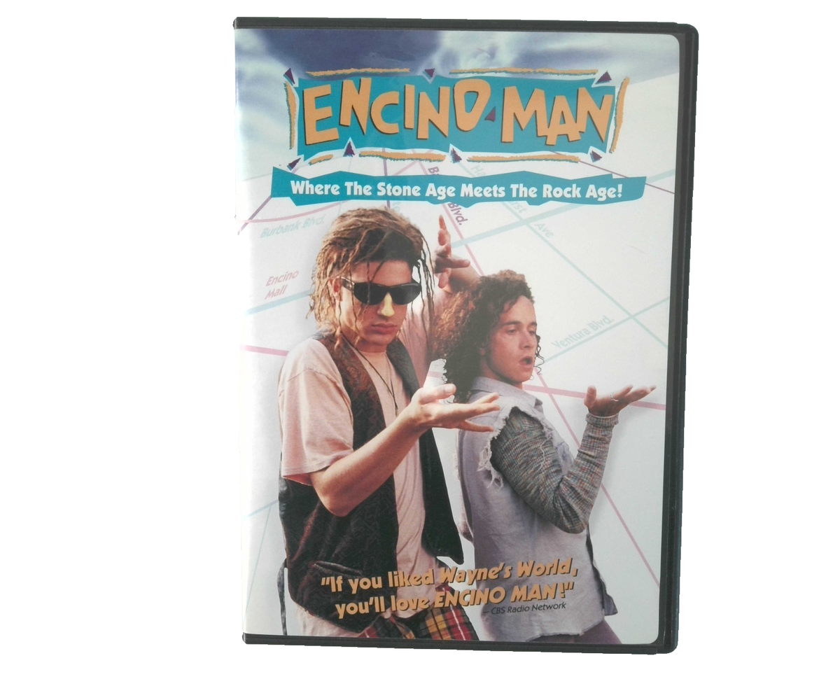 Encino Man (DVD, 1992) Brendan Fraser, Pauly Shore | eBay