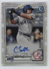 2020 Bowman Chrome Prospects Refractor /499 Canaan Smith-Njigba Smith Auto 2a9
