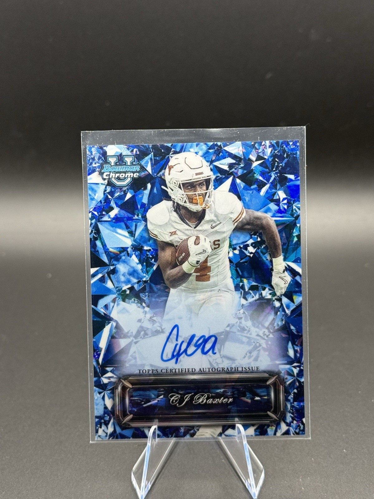 2024 Bowman U Chrome Sapphire Selections CJ Baxter Auto - #SS-CJ