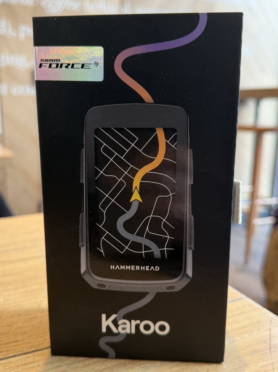 Hammerhead Karoo 3 GPS cycle computer - Limited Edition SRAM Force