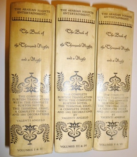 Heritage Press  The Book Of A Thousand Nights And A Night  Valenti Angelo  1962
