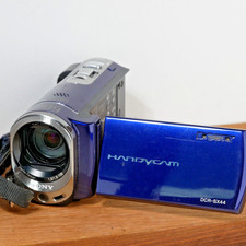Sony DCR-SX44 Flash Media Handycam Digital Camcorder Blue AS IS Parts/repair