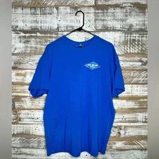 Gilden blue men's T-shirt "Over the line" XL