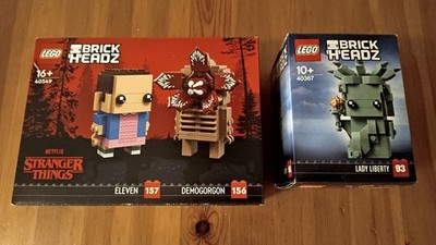 Stranger Things Lego Brickheadz 40549  Freiheitsstatue Lego Brickheadz 40367