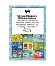 Petit Basset Griffon Vendeen [PBGV] 20 Milestone Challenges Petit Basset Griffon
