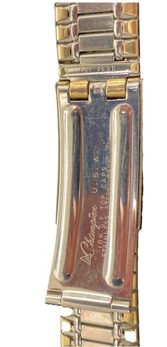 Gold Filled Vintage JB Champion For Accutron Men's Wristwatch Band - Picture 3 of 10
