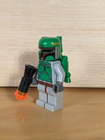 Lego Star Wars - Boba Fett (sw0002a) 2006 Bluish Gray Set 6209 6210