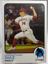 2022 Topps Heritage High Number - High Number Jhonathan Diaz #711 (RC)