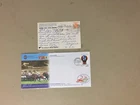 Two Hong Kong covers:1958 post card w/$1,00 QE st,fdc