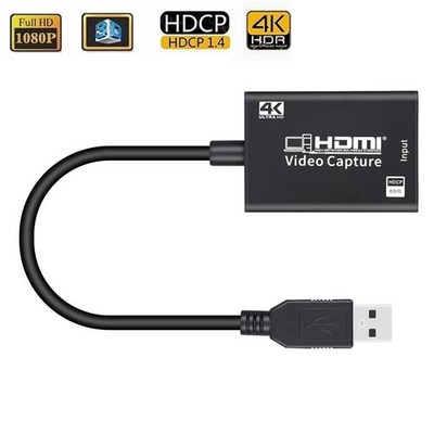 HDMI USB 3.0 Video Capture Card Videoaufnahme Adapter Live Video Streaming 4K TV
