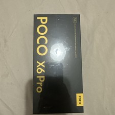 Poco X6 Pro 5G Smartphone Black, 12GB RAM, 512GB Storage, UK Version, Unlocked
