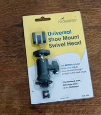 ProMaster Universal Shoe Mount Swivel Head. Code 4974