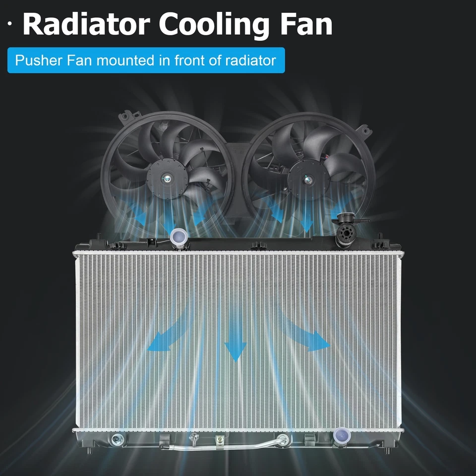 Ventilador del radiador para Honda CR-V 2003-2006 2002-2006 Honda Element Foto 4 de 4