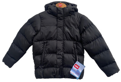 Helly Hansen Girl's Vision Puffy Jacket BLACK $190, Size: 8