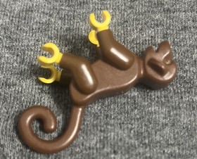 LEGO Monkey Reddish Brown Pirates Set 6243