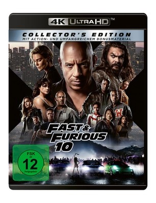 Fast & Furious 10 (4K UHD Blu-ray) Vin Diesel Michelle Rodriguez Louis Leterrier