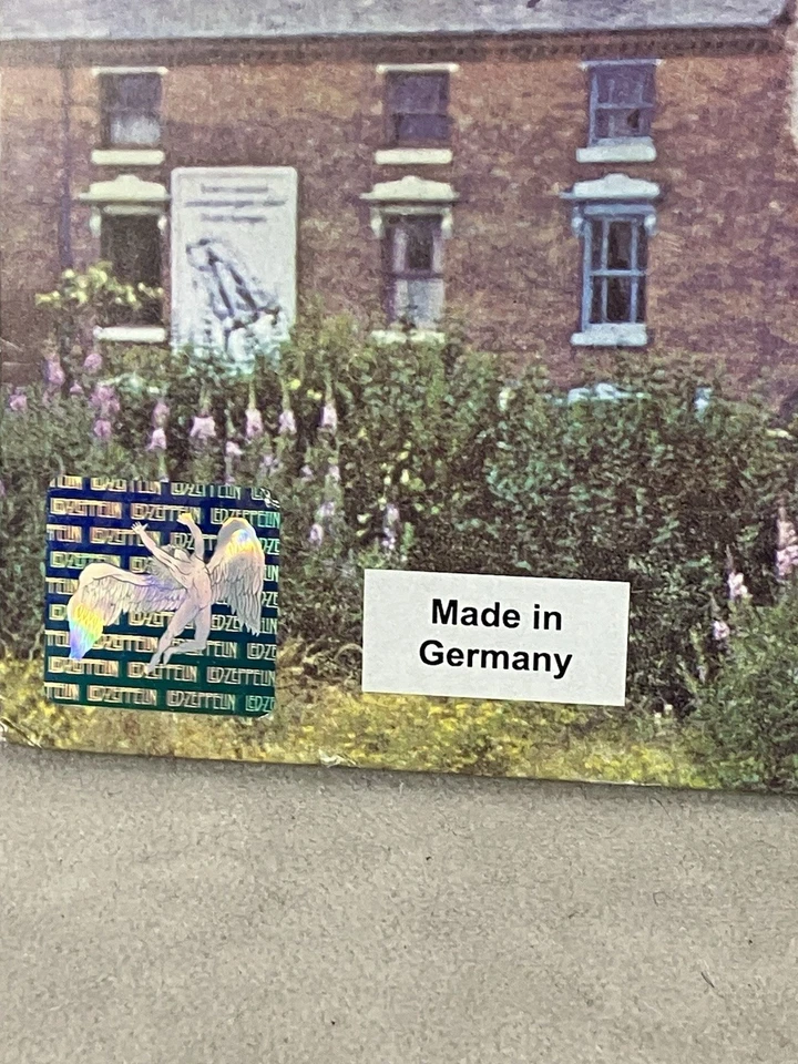 led zeppelin iv vinyl 1971 Manufactured In Germany - Imagem 2 de 4