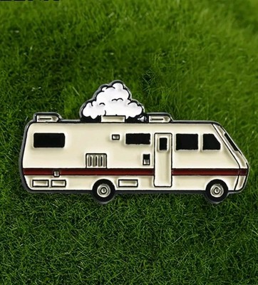 Pin Anstecker Wohnmobil Breaking Bad Walter White Pinkman Heisenberg Caravan