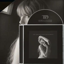 Taylor Swift - The Tortured Poets Department "The Black Dog" +Poster+Booklet CD