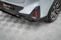 Maxton Design Diffusor Flaps Passend FüR Bmw X4 M-Paket G02 Fl Schwarz Hochglanz