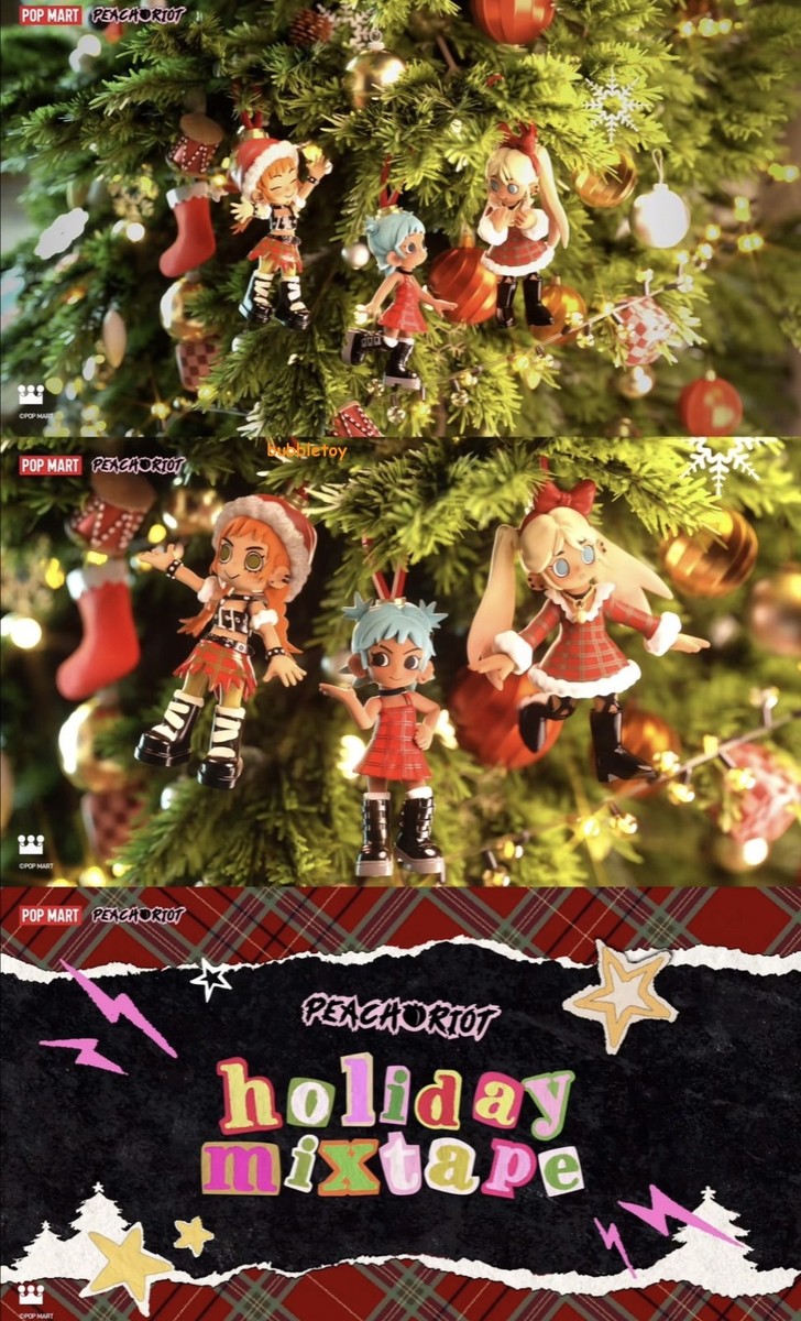 Authentic Lil Peach Riot Holiday Mixtape Series Confirmed Blindbox