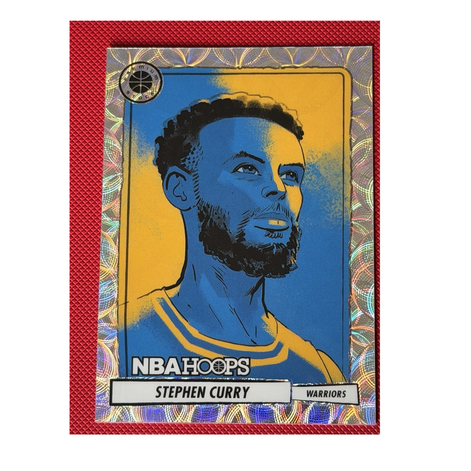 Panini 2023-24 NBA Hoops Stephen Curry Warriors Presentations Prizm Premium #2
