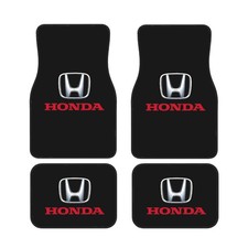 4 Piece Honda Car Front Rear Floor Mat Set Non-slip Carpet Mats 4 Piece Honda Car Front Rear Floor Mat Set Non-slip Carpet Mats