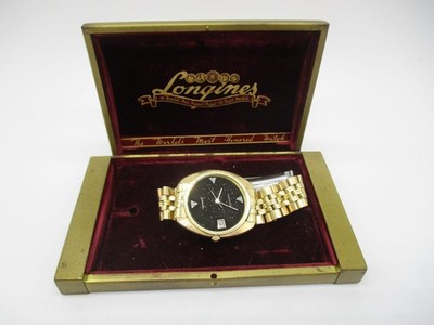Vintage Longines Automatic 10k Gold Filled  Watch 17j MVT 6652  For Parts/Repair
